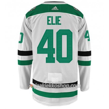Miehille NHL Dallas Stars Pelipaita REMI ELIE 40 Adidas Valkoinen Authentic